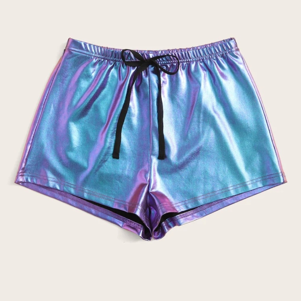 Metallic shorts